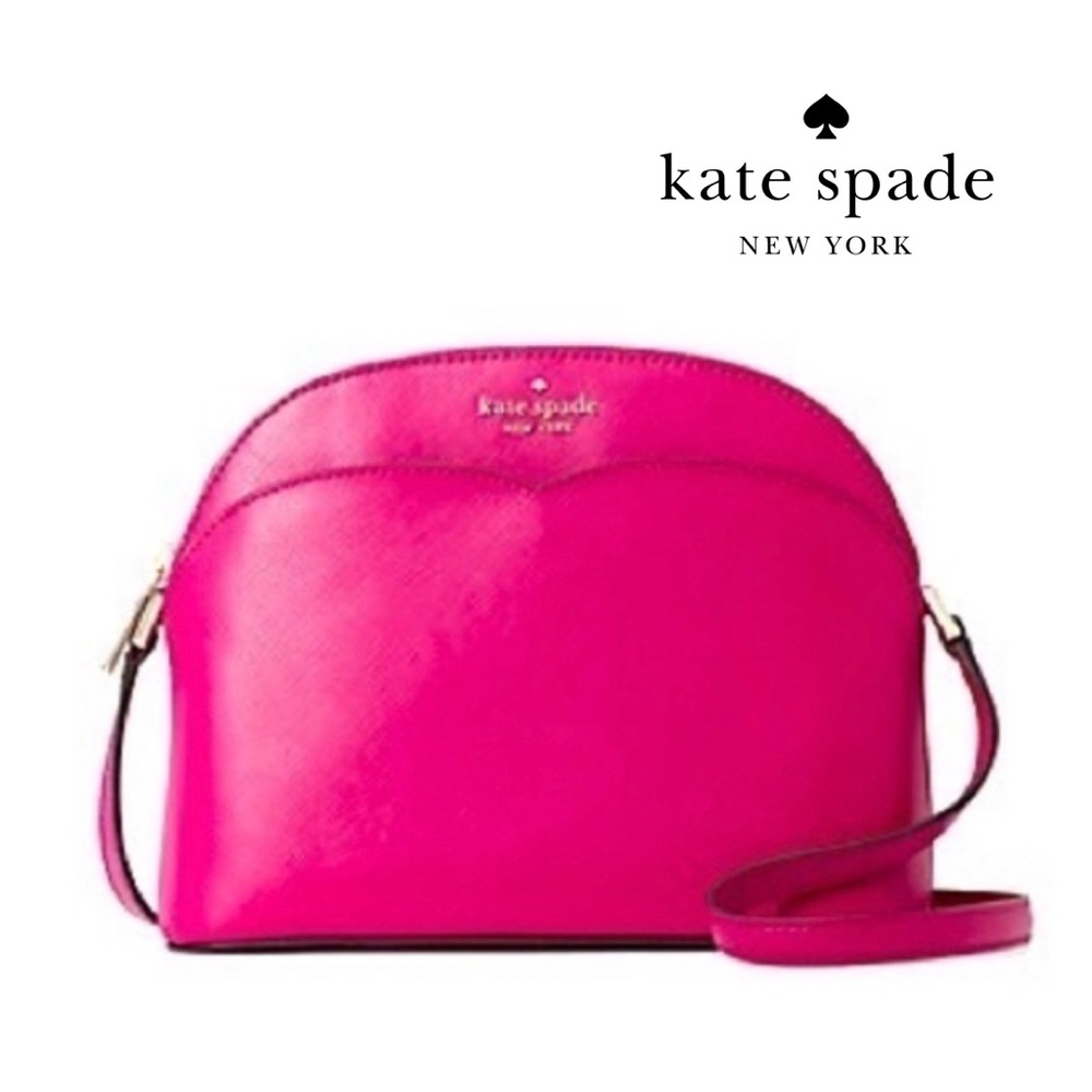 🎉 HOST PICK | New!✨ Kate Spade ♠️ Magenta Pink Payton Dome Crossbody